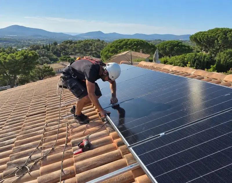 Installateur panneaux solaires Les Pineaux — pose photovoltaïque sur toiture